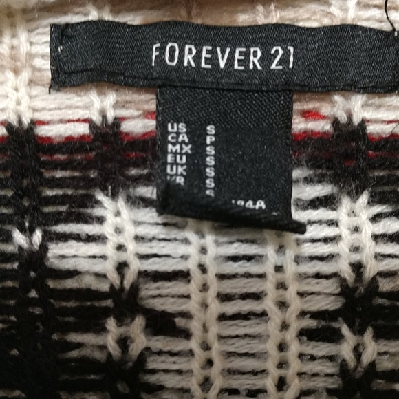Forever 21  Aztec Design Cardigan sz Small - Picture 3 of 6